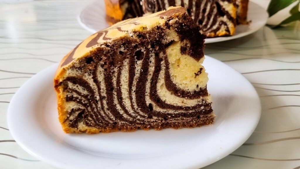 Cara Praktis Bikin Anabolic Layered Choco Marble Cake Anti Gagal