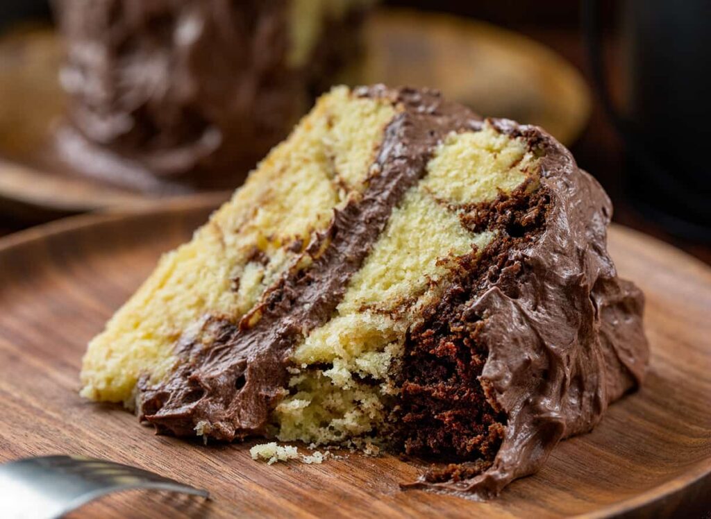 Cara Praktis Bikin Anabolic Layered Choco Marble Cake Anti Gagal