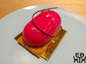 Dessert mango yuzu