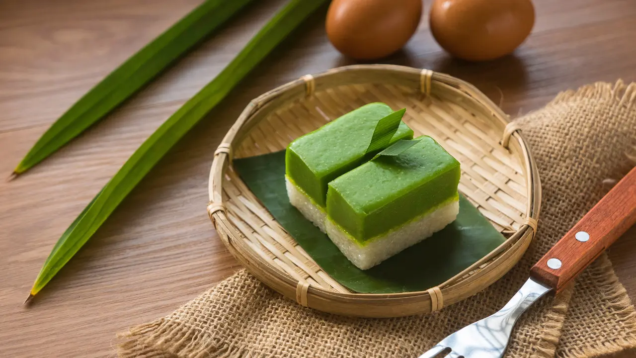 Kue Talam Pandan